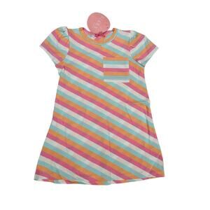 NWT Bisby Size 3 Sherbert Stripe Dress